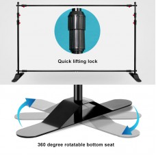 260x330cm Backdrop Background Stand Support Studio Banner Display