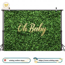 210x150cm 7x5FT Green Leaves Photography Backdrops Nature Backdrop Background