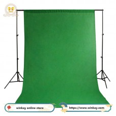 3x2m Collapsible Green screen Backdrop with Portable Adjustable Stand