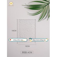 Ice pattern 10x14cm Acrylic display table texture background board C