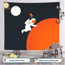hanging backdrop Planet Galaxy Photo Background 100x70cm A4