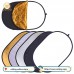 100x150cm Oval 5-in-1 portable reflector