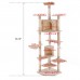 80" Multi-Level Cat Tree and Tower with Condo Beige