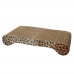 Harden Corrugated Paper Pet Cat Toy Flat Claws Grinding Board with Catnip