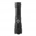 USB Rechargeable Telescopic Zoom Flashlight For Camping Climbing Night Riding Caving Waterproof Rating IPX4