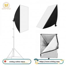 50x70CM Photography Soft Light with single Light Stand for Video and Shooting