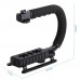 Portable DV Camera U C Type U-shaped grip Handheld Video Rig