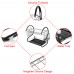 Multifunctional Dual Layers S-shaped Bowls Dishes Chopsticks Spoons Collection Shelf Drainer Organizer