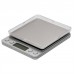 3KG/0.1g Small Electronic Jewelry Scale High Precision Two Pallets Silver