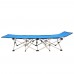 Outdoor Foldable Camping Ten-foot Bed Blue
